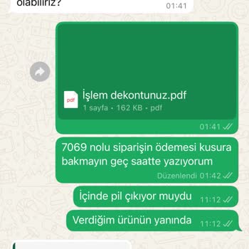 Sipariş Sonrası İletişim Eksikliği Ve Ürün Teslimatı Sorunu