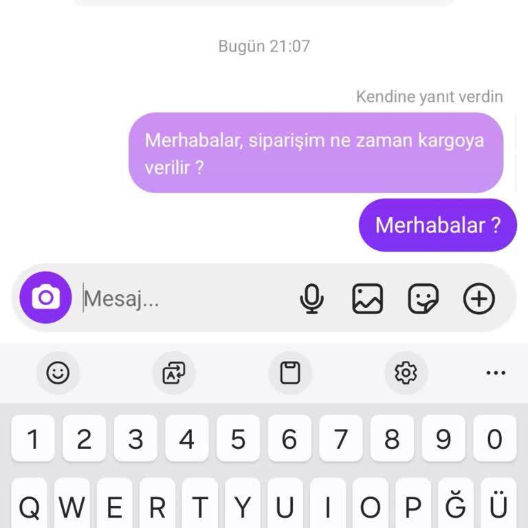 Müşteri İletişim Krizi: Cevapsız Mesajlar Ve Belirsiz Kargo Durumu