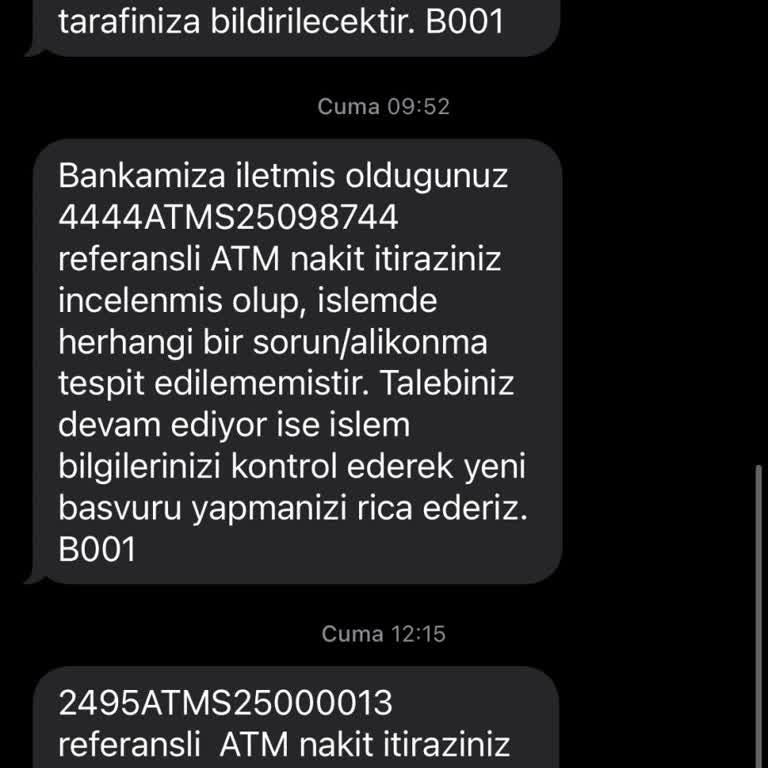 Eksik Para Girişi Sonrası İade Edilmeyen 8000 TL