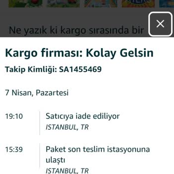 Teslimat Beklerken İade Şoku