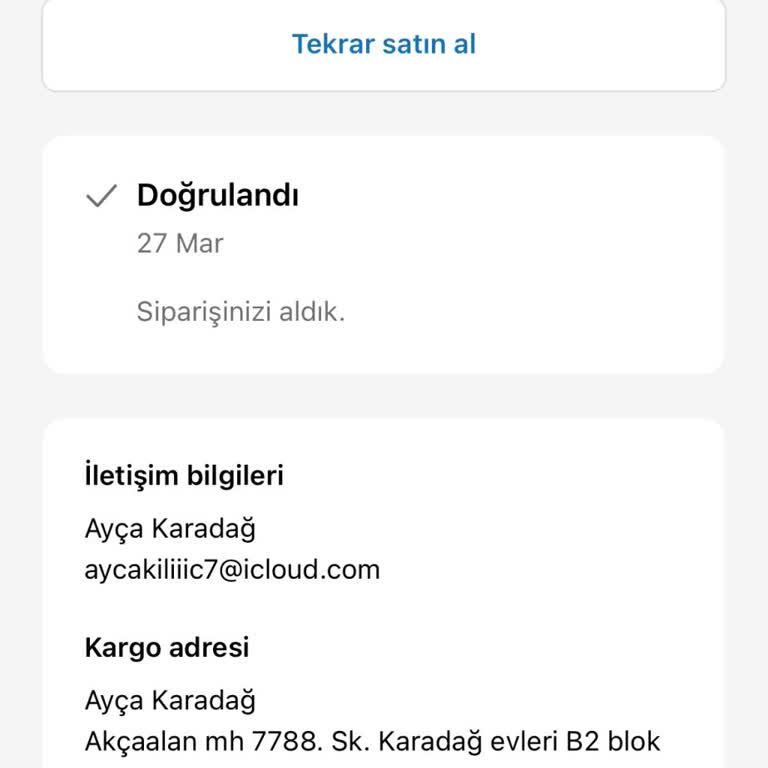 Siparişim Kargoya Verilmedi Ve İletişim Kurulamıyor