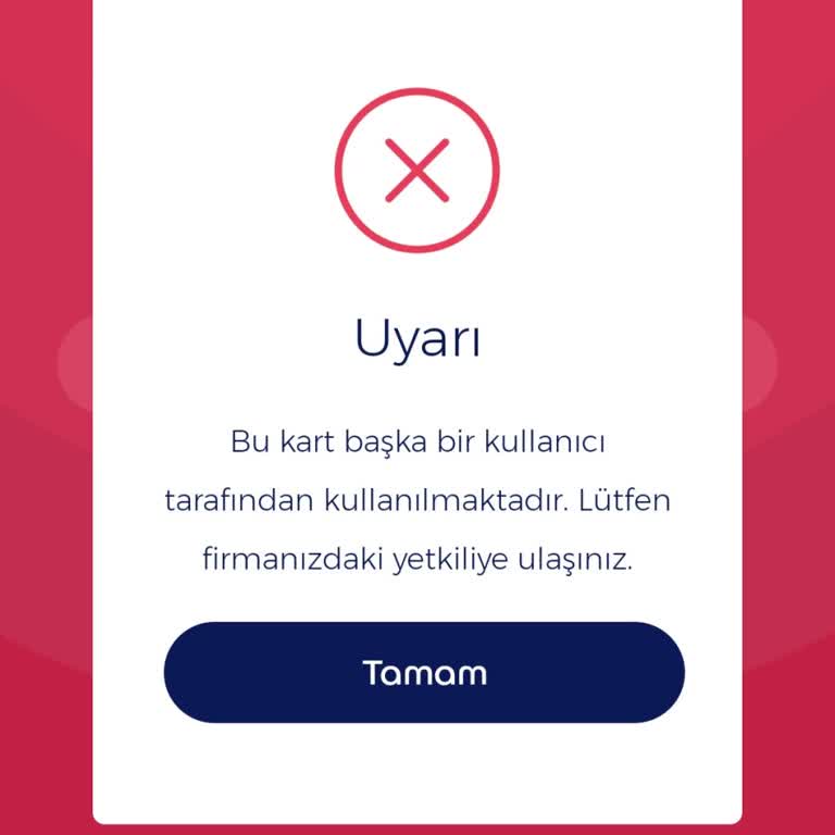 Ticket Kart Kullanım Hatası Ve Yardım Talebi