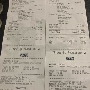 McDonald's Yanıltıcı Reklam Ve Eksik Hediye Sorunu