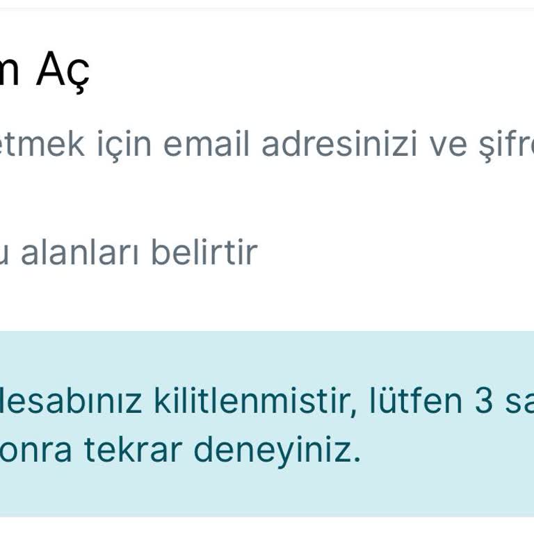 Vize Randevu Sisteminde Sürekli Hesap Kilitlenmesi Sorunu