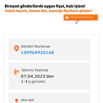 Kişisel Verilerimle Yapılan Yanlış Sipariş Teslimatı