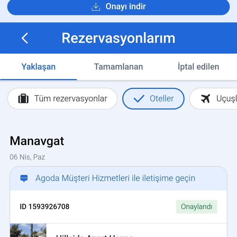 Hillside Otel'de Kahvaltı Sorunu Ve İade Talebi