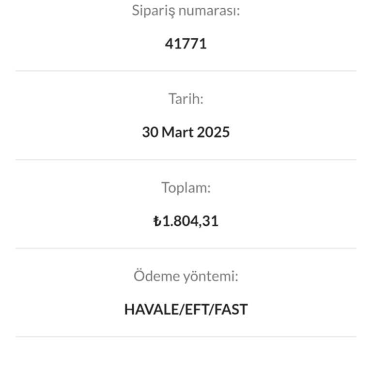 Mendy Giyim & Butik Siparişim Gelmedi Yanıtsız Kaldım