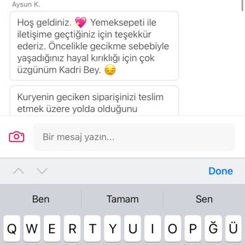 Yemeksepeti İptal Taleplerini Reddetti Teslimat Hüsranı