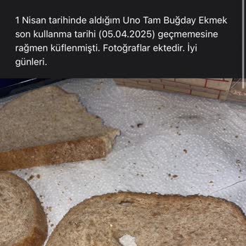 Küflü Ekmek Ve İlgisiz Müşteri Hizmetleri