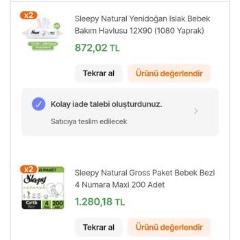 Teslim Edilmeyen Bebek Bezleri Ve İlgisiz Müşteri Hizmetleri