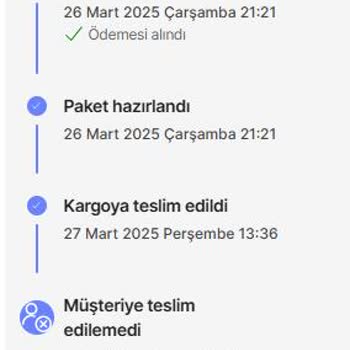 Aras Kargo İle Teslimat Sorunu: Ürün Müşteriye Ulaşmadı