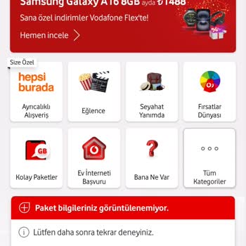Vodafone'da Kullanım Hakları Ve İnternet Sorunu