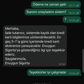 Kasko Poliçesi İadesinde 5 Aylık Gecikme Ve İletişim Sorunları