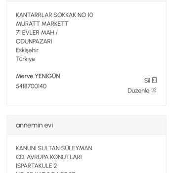 İzinsiz Sipariş Ve Yetersiz Müşteri Hizmetleri