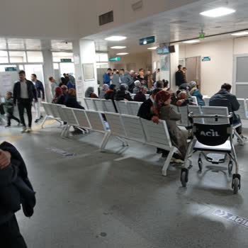 Çankırı Devlet Hastanesi Acil Servisinde Sıra İhlali