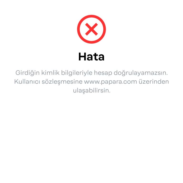 Papara Kart Başvurusunda İletişim Sorunu