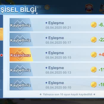 Oyun Kaybı Ve Çiplerin Azalması Hakkında Şikayet