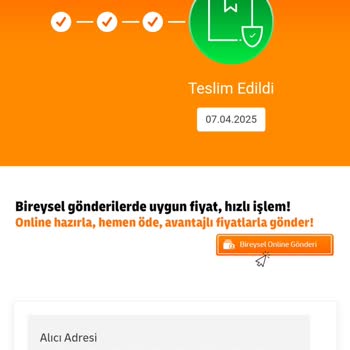 Kargo Teslim Edilmedi Ama Teslim Edildi Görünüyor