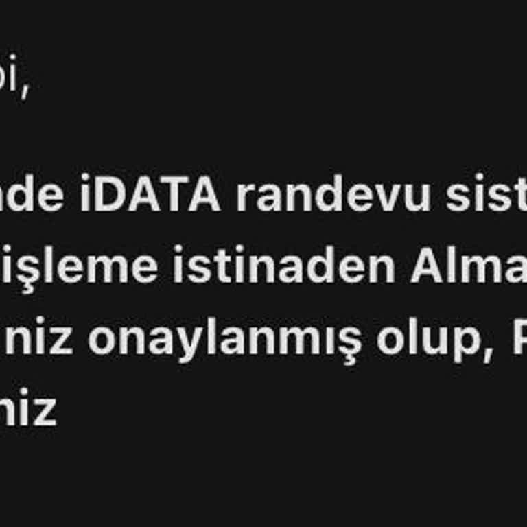 İData Vize Randevu Belirsizliği Seyahat Planlarımızı Mahvediyor