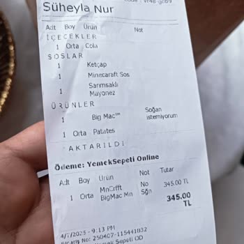 Yanlış Sipariş Ve Eksik Ürün: Minecraft Big Mac Menüsü Sorunu