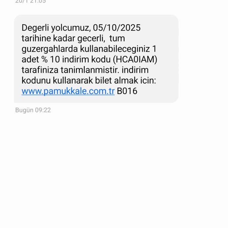 Pamukkale Turizm'de Son Dakika Otobüs Değişikliği Mağduriyeti