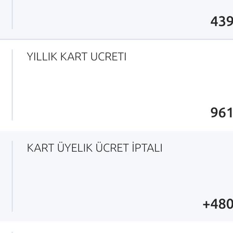 Kart Aidatı Haksız Kesildi