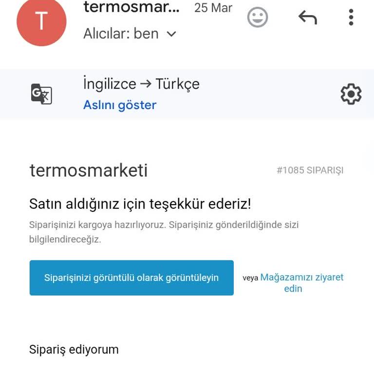 Sipariş Verilen Ürünler Hala Kargolanmadı