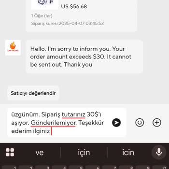 Aliexpress'te 30$ Üstü Sipariş Engeli: Çözüm Arayışı