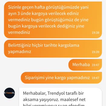 Trendyol'da Bulaşık Makinesi Siparişi Krizi