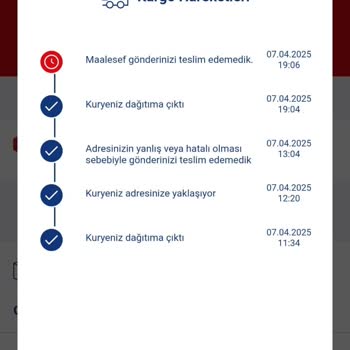 Aras Kargo Dağıtım Elemanlarının Teslimat Sorunu