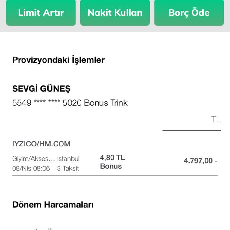 H&M Uygulamasında Sipariş Oluşturulmadı, Para Çekildi!