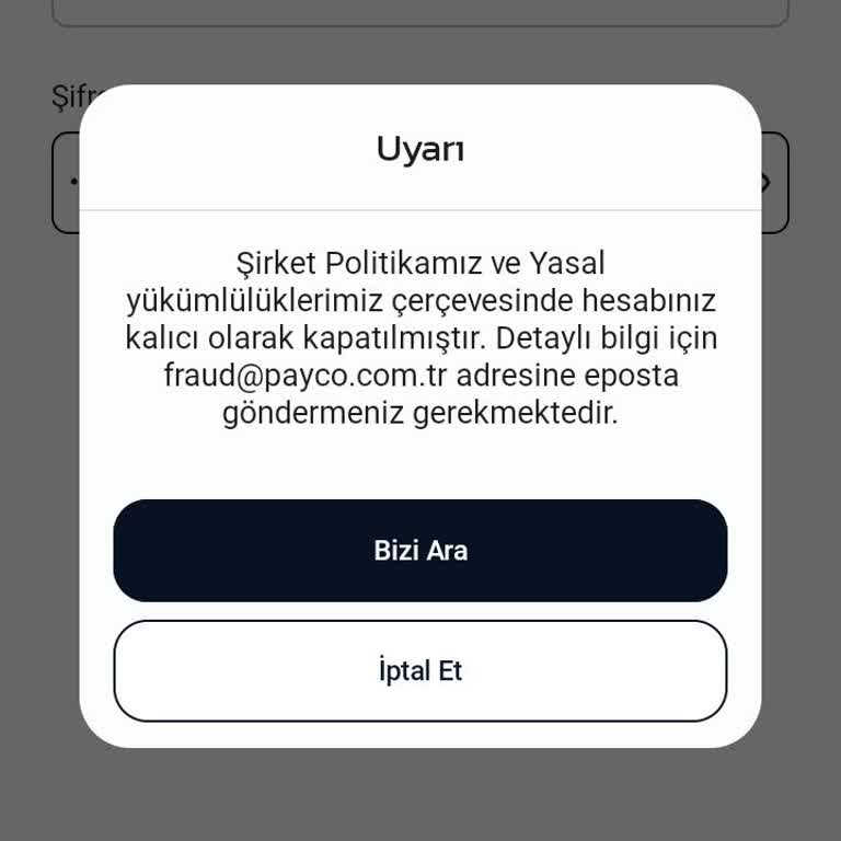 Hesabım Habersiz Kapatıldı, Acil Çözüm Bekliyorum