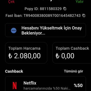 Popypara Kimlik Onayı Yapmıyor, Param Bloke