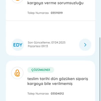 Teslim Edilmeyen Sipariş Ve Yanıltıcı Kargo Bilgileri