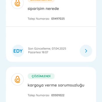 Teslim Edilmeyen Sipariş Ve Yanıltıcı Kargo Bilgileri
