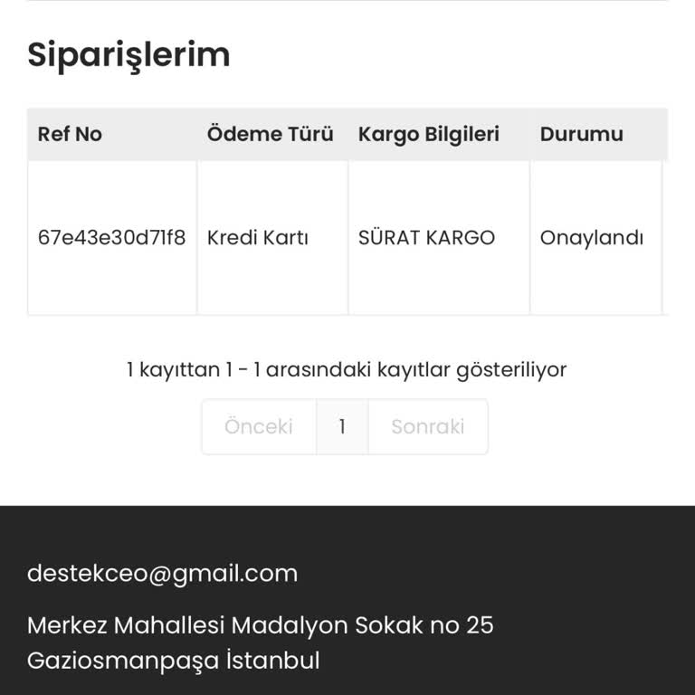 Kargom Nerede? Ceylan Otantik'ten Cevap Bekliyorum!