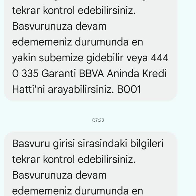 Garanti Bankası'ndan Kredili Ürün Kullanamama Sorunu