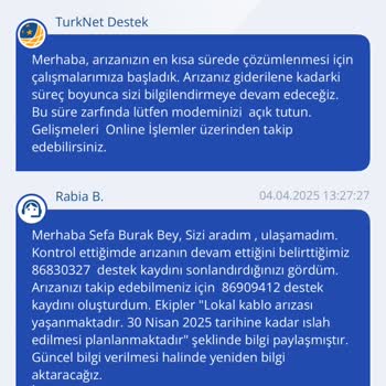 TurkNet Altyapı Sorunu Ve Veri İhlali Şikayeti