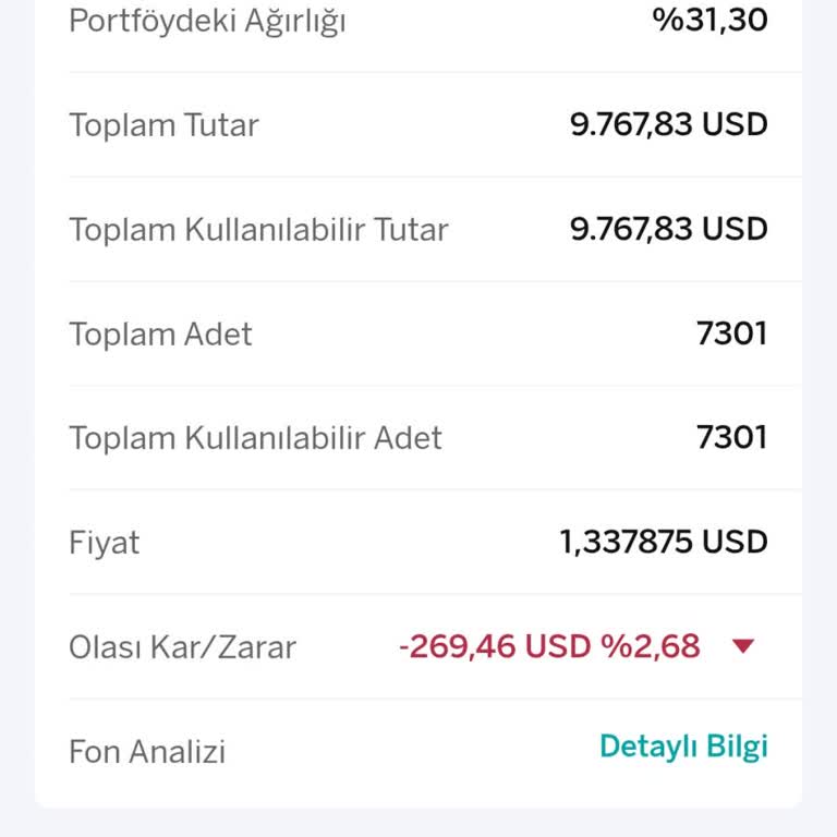 Garanti Bankası GPC Fonundaki Beklenmedik Değer Kaybı