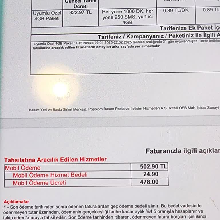 Mobil Ödeme Sorunu: Yanlış Fatura Ve İptal Süreci
