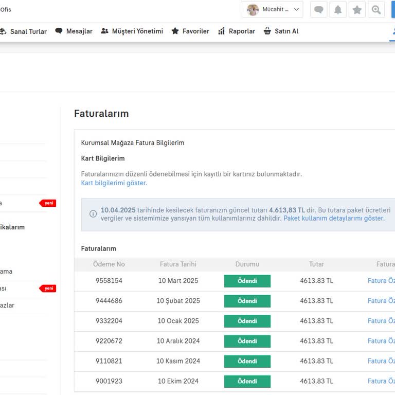 E-Fatura Sorunu: Ödenen Hizmetin Faturası Tarafıma Ulaşmıyor