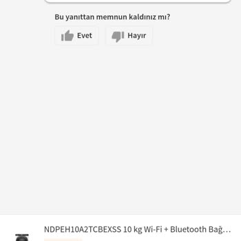 Hoover Kurutma Makinesi Aparat Sorunu