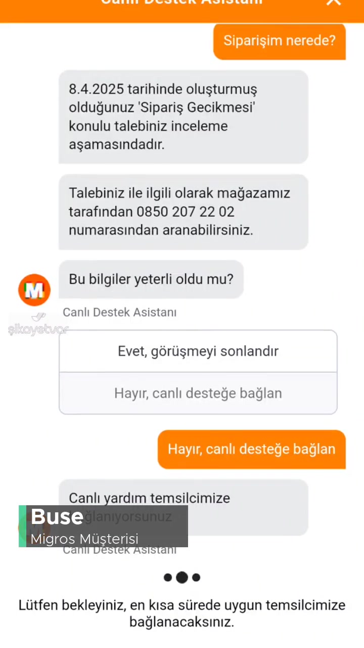 Migros Teslim Edilemeyen Sipariş Ve Ek Alınan Hızlı Teslimat Ücreti! videonun kapak resmi