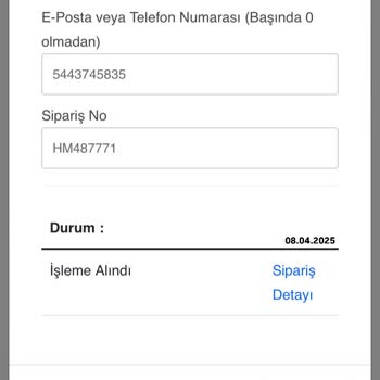 Hepsimoda'dan Sipariş Edilen Etek Hala Kargoya Verilmedi