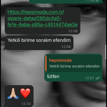 Hepsimoda'dan Sipariş Edilen Etek Hala Kargoya Verilmedi