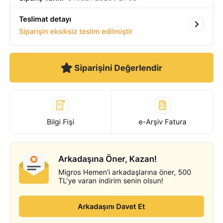 Migros'tan Eksik Ürün Kabusu: Müşteri Hizmetleri Yetersiz