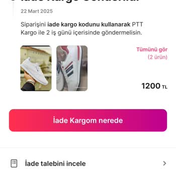 İade Sürecinde Kargo Ücreti Engeliyle Karşılaştım