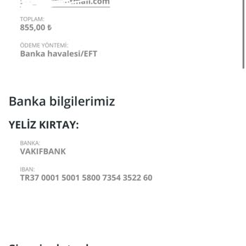 Dikkat Çeken Sipariş Sorunu Ve Sürekli Değişen Bilgiler