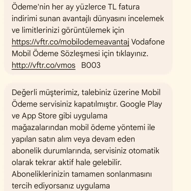 İzinsiz Abonelik Ve Ödeme Sorunu