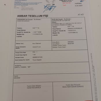 Haksız Fatura Kesimi Ve Modem İade Sorunu